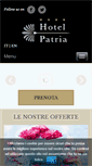 Mobile Screenshot of patriahotel.com